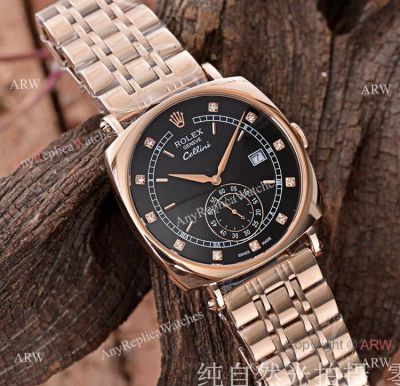 New Replica Rolex Cellini Danaos Rose Gold Watch 42mm